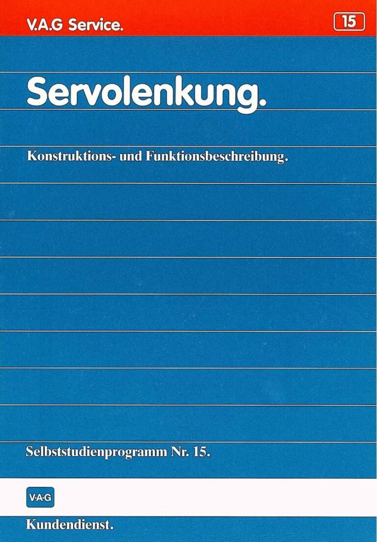 SSP 015 Servolenkung - PDF cover