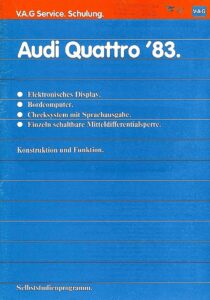 SSP 046 Audi Quattro ’83 - PDF cover