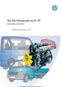 SSP 197 Der 2,8 l Dieselmotor im LT «97 - PDF cover
