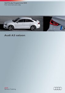 SSP 625 Audi A3 saloon - PDF cover