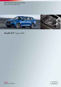 SSP 632 Audi Q7 (type 4M) - PDF cover