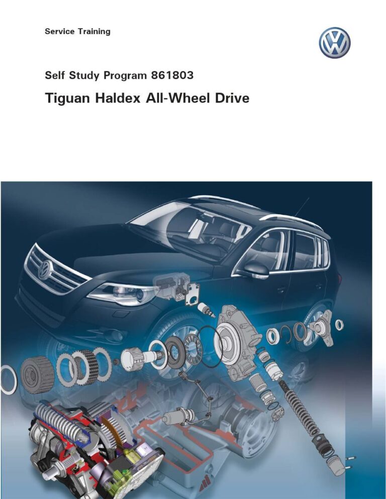 SSP 861803 Tiguan Haldex All-Wheel Drive - PDF cover